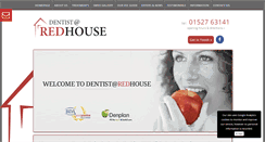 Desktop Screenshot of dentistatredhouse.co.uk